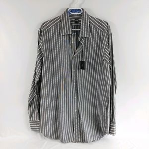Ike Behar mens button down dress shirt